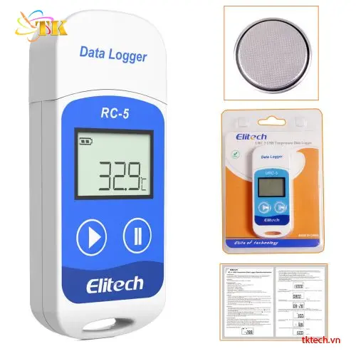 Nhiệt kế tự ghi Elitech RC-5