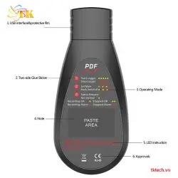 Máy ghi nhiệt độ Temtop Temlog ST-5 Chức năng Máy ghi nhiệt độ Temtop Temlog ST-5