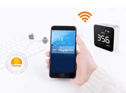 Máy đo chất lượng không khí Wifi Elitech Temtop M10i