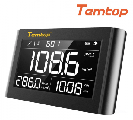 Máy đo chất lượng không khí Temtop P1000 Máy đo chất lượng không khí Temtop P1000