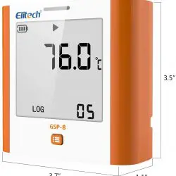 Nhiệt ẩm kế tự ghi Elitech GSP-8 (ghi 200.000 điểm) Nhiệt ẩm kế tự ghi Elitech GSP-8