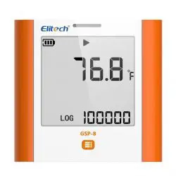Nhiệt ẩm kế tự ghi Elitech GSP-8 (ghi 200.000 điểm) Elitech GSP 8 mặt trước