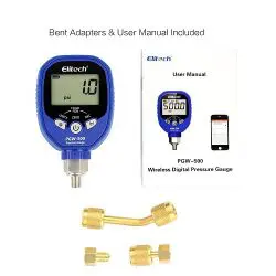 Máy đo áp suất chất môi lạnh Elitech PGW-500 HVAC Máy đo áp suất chất môi lạnh Elitech PGW-500 HVAC