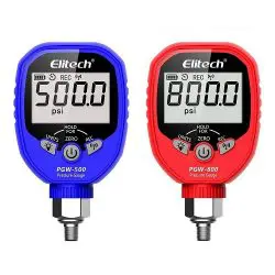 Máy đo áp suất chất môi lạnh Elitech PGW-500 HVAC Máy đo áp suất chất môi lạnh Elitech PGW-500 HVAC