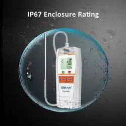 Nhiệt ẩm kế tự ghi Elitech Tlog B100H Nhiệt kế tự ghi Elitech Tlog 100EL