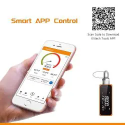 Elitech VGW-mini Wireless Micron Gauge 1~19,000 Microns 002