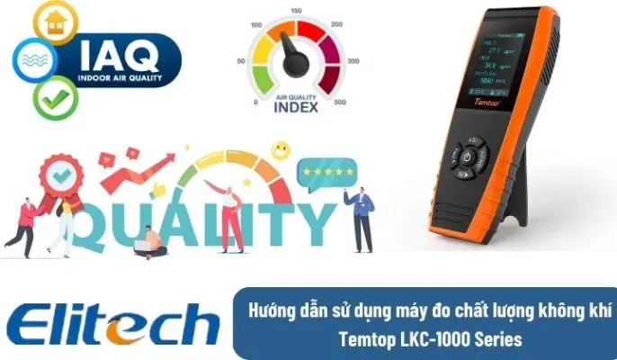 Hướng dẫn sử dụng máy đo chất lượng không khí Temtop LKC-1000 Series hdsd LKC 1000S 2