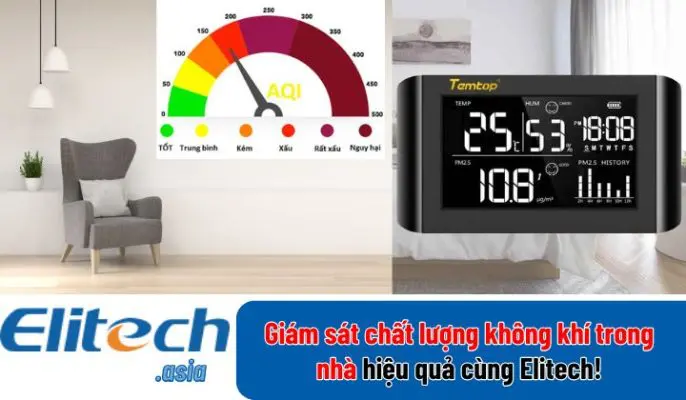 giam sat chat luong khong khi trong nha