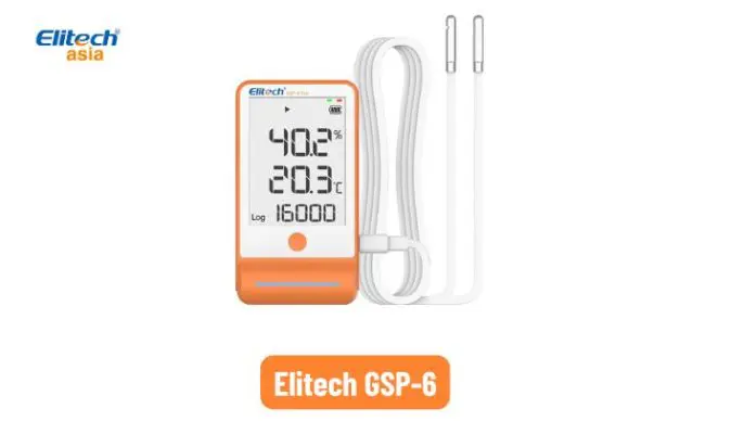 Top 7+ Nhiệt Kế Tự Ghi Elitech 2026 Tốt Nhất - Đánh Giá Chi Tiết Elitech GSP 6