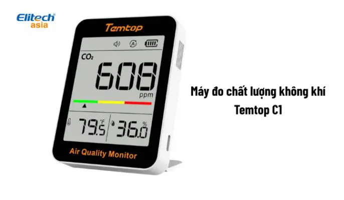 Giải pháp giám sát_ Máy đo CO2 Temtop C1