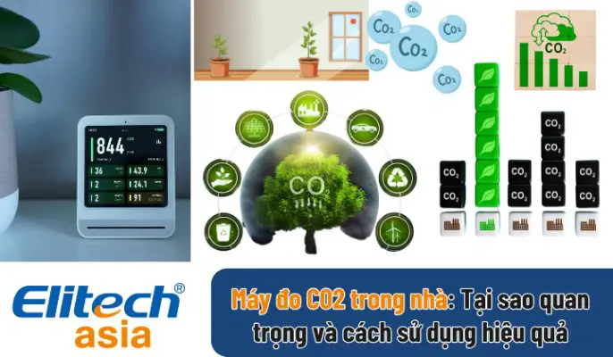 Máy đo CO2 trong nhà