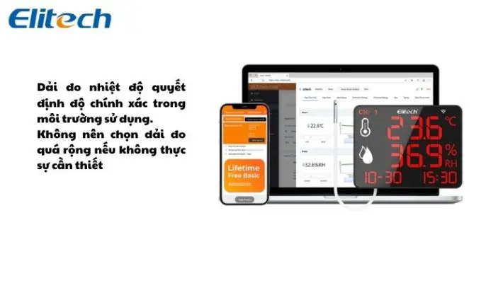 Dải đo nhiệt độ