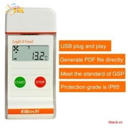 Nhiệt kế thực phẩm Elitech LogEt8 Nhiệt kế kho lạnh thực phẩm Elitech LogEt8