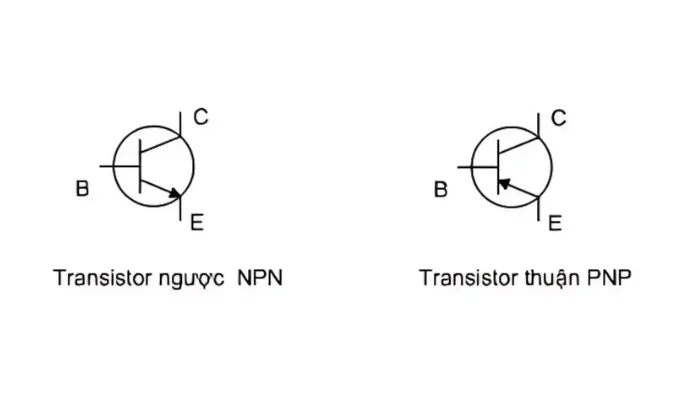 Ký hiệu của Transistor thông dụng hiện nay