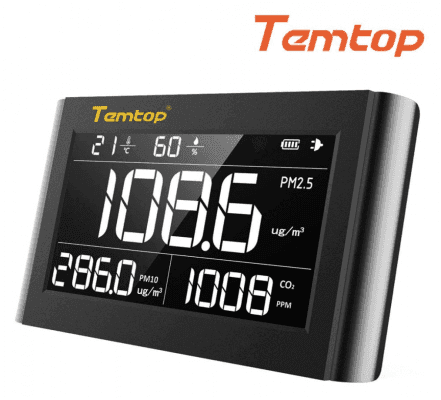 Máy đo chất lượng không khí Temtop P1000 Máy đo chất lượng không khí Temtop P1000