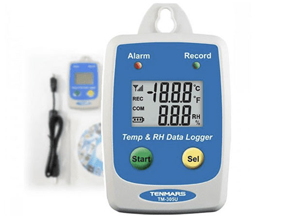 Máy ghi nhiệt độ và độ ẩm Tenmars TM-305U