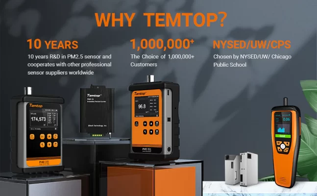 Sản phẩm thương hiệu Temtop luôn đảm bảo chất lượng