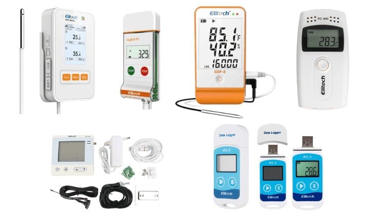 Các sản phẩm nhiệt ẩm kế tự ghi Elitech tiêu biểu Các sản phẩm nhiệt ẩm kế tự ghi Elitech tiêu biểu