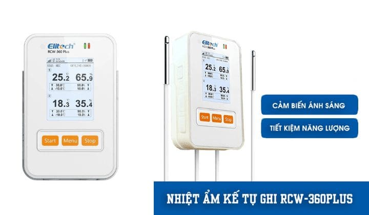 Đánh giá bộ ghi dữ liệu nhiệt độ độ ẩm Elitech