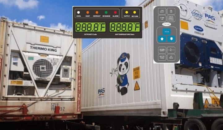 Phạm vi nhiệt độ container lạnh bao nhiêu