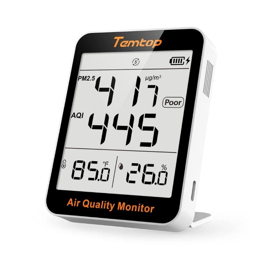Máy đo chất lượng không khí Indoor Temtop S1 Máy đo chất lượng không khí Indoor Temtop S1