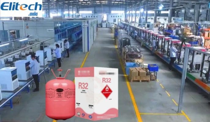 Gas R32 là gì? Tìm hiểu về môi chất lạnh trong điều hòa An toàn khi sử dụng R32