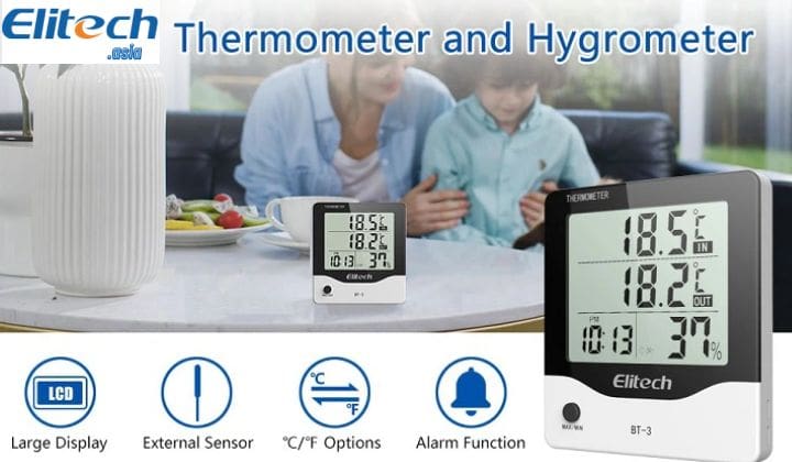 Độ ẩm không khí bao nhiêu là tốt và an toàn cho sức khỏe? Đo độ ẩm không khí bằng máy đo nhiệt độ độ ẩm