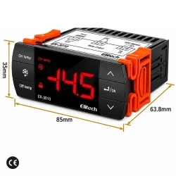 Kích thước bộ điều khiển nhiệt độ EK-3010