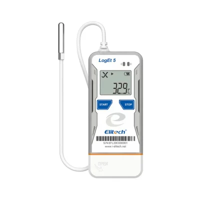 Nhiệt ẩm kế tự ghi Elitech LogEt 5 THE Nhiệt ẩm kế tự ghi Elitech LogEt 5 THE