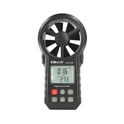 Máy đo tốc độ gió Elitech ANE-200W (Kết nối Bluetooth) Máy đo tốc độ gió Elitech ANE-200W