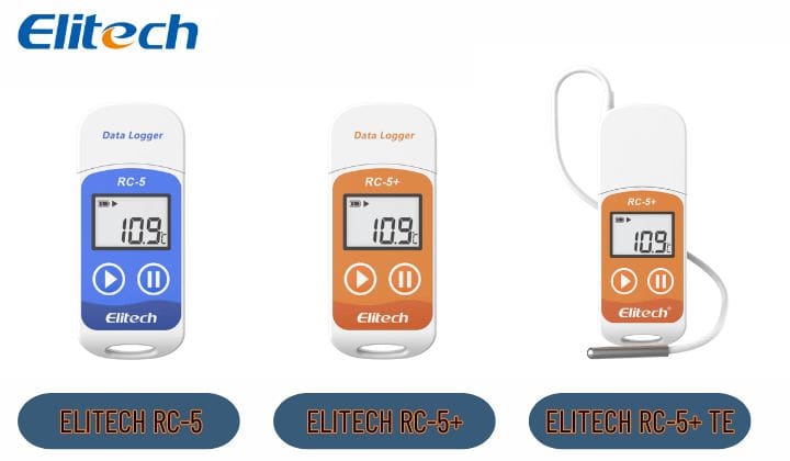 Bộ 3 model của Elitech RC 5 Series Elitech RC 5 Series