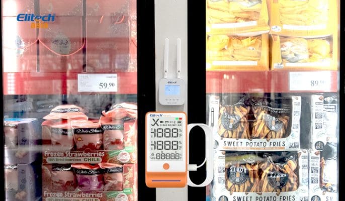 Giám Sát Nhiệt Độ Kho Lạnh Thực Phẩm Mùa Tết Giải pháp giám sát nhiệt độ thông minh với GSP6 Pro và RC WiFi
