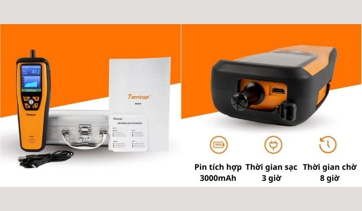 Temtop M2000 thế hệ thứ hai máy đo chất lượng không khí Temtop M2000 2nd