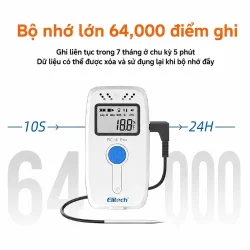 Elitech RC-4H Pro có bộ lưu trữ lớn