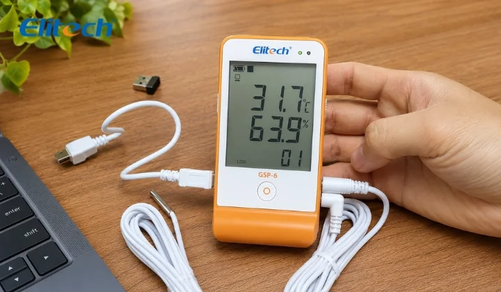 Nhiệt ẩm kế tự ghi có cấu tạo đơn giản, dễ sử dụng