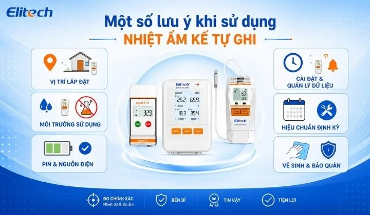 Những điều cần biết khi sử dụng nhiệt ẩm kế tự ghi