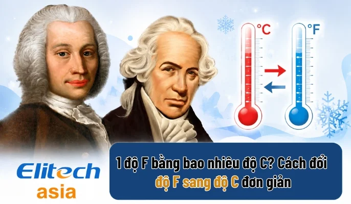Cách chuyển đổi độ F sang độ C thumb