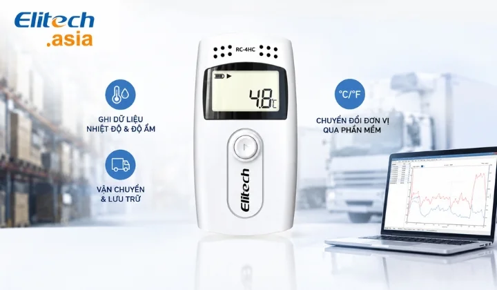 Chuyển đổi độ F sang độ C bằng RC-4HC