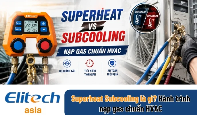 Superheat subcooling là gì trong hệ thống lạnh công nghiệp