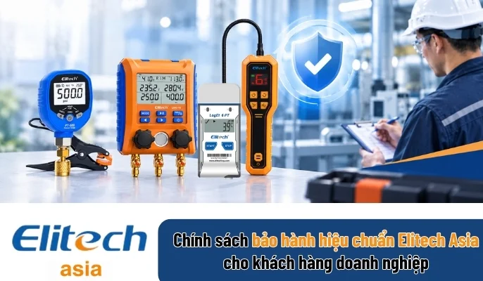 Bảo hành hiệu chuẩn elitech asia