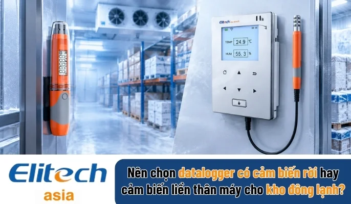 Datalogger cảm biến rời kho đông lạnh