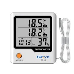 Máy đo nhiệt độ, độ ẩm Elitech BT-3S hai kênh nhiệt độ
